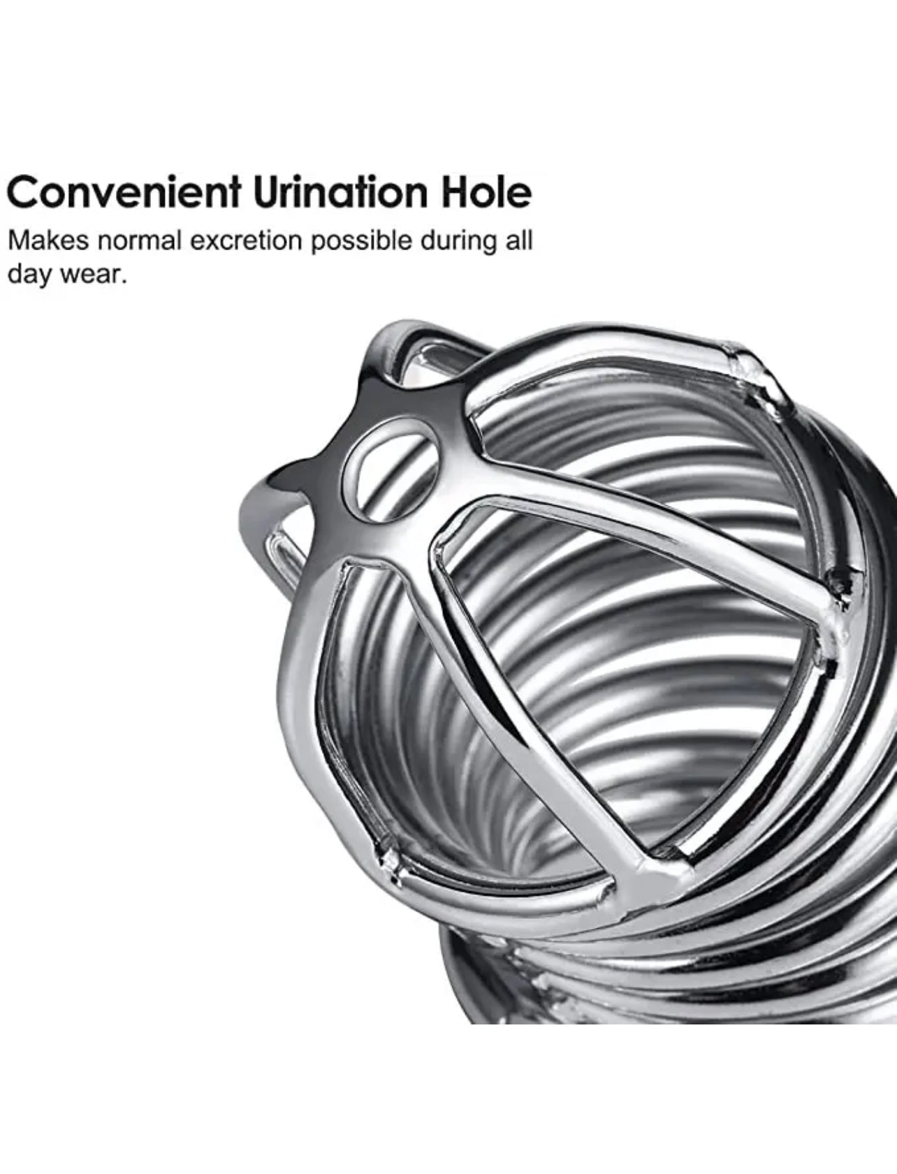 Make Iron Chastity Cage with Padlock