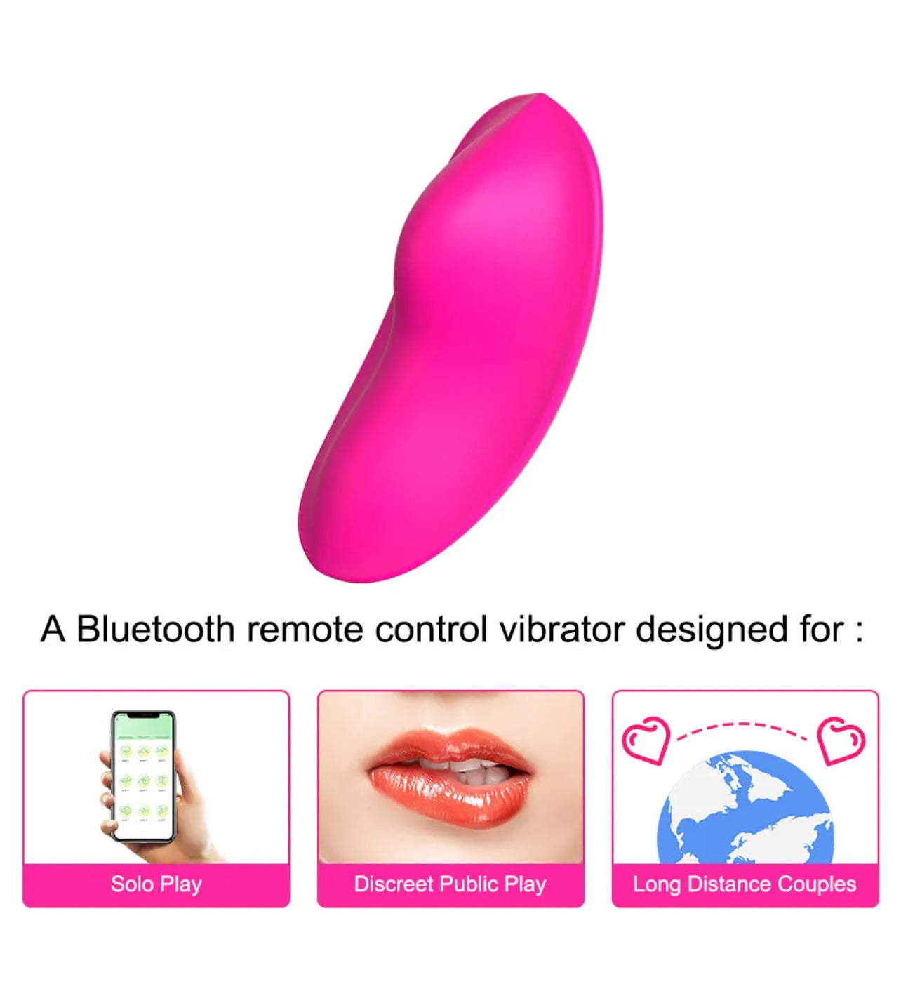 App Controlled 9 Vibration Contoured Panty Vibe