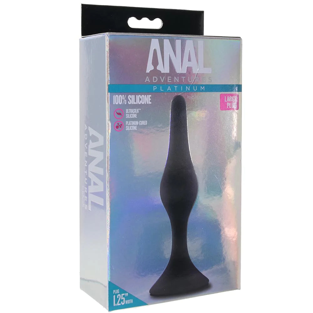 Anal Adventures Platinum Plug - Large