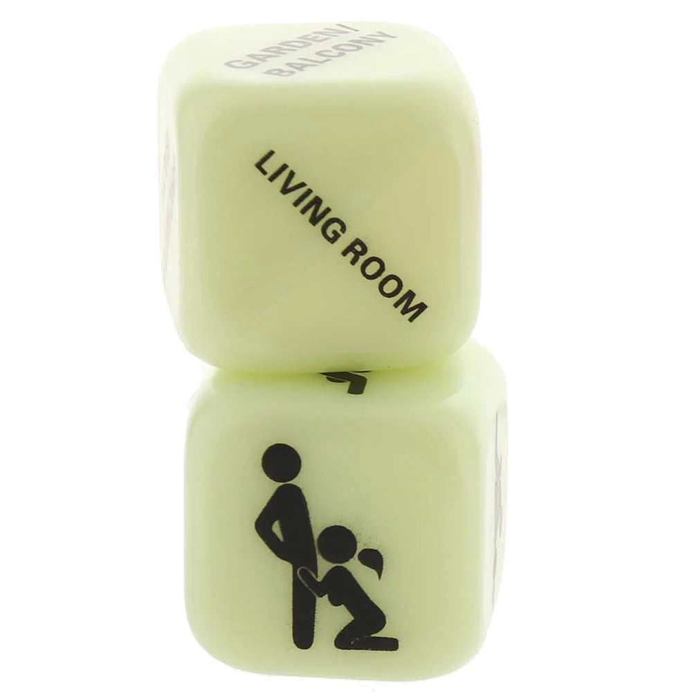 Glow in the Dark Sex Dice