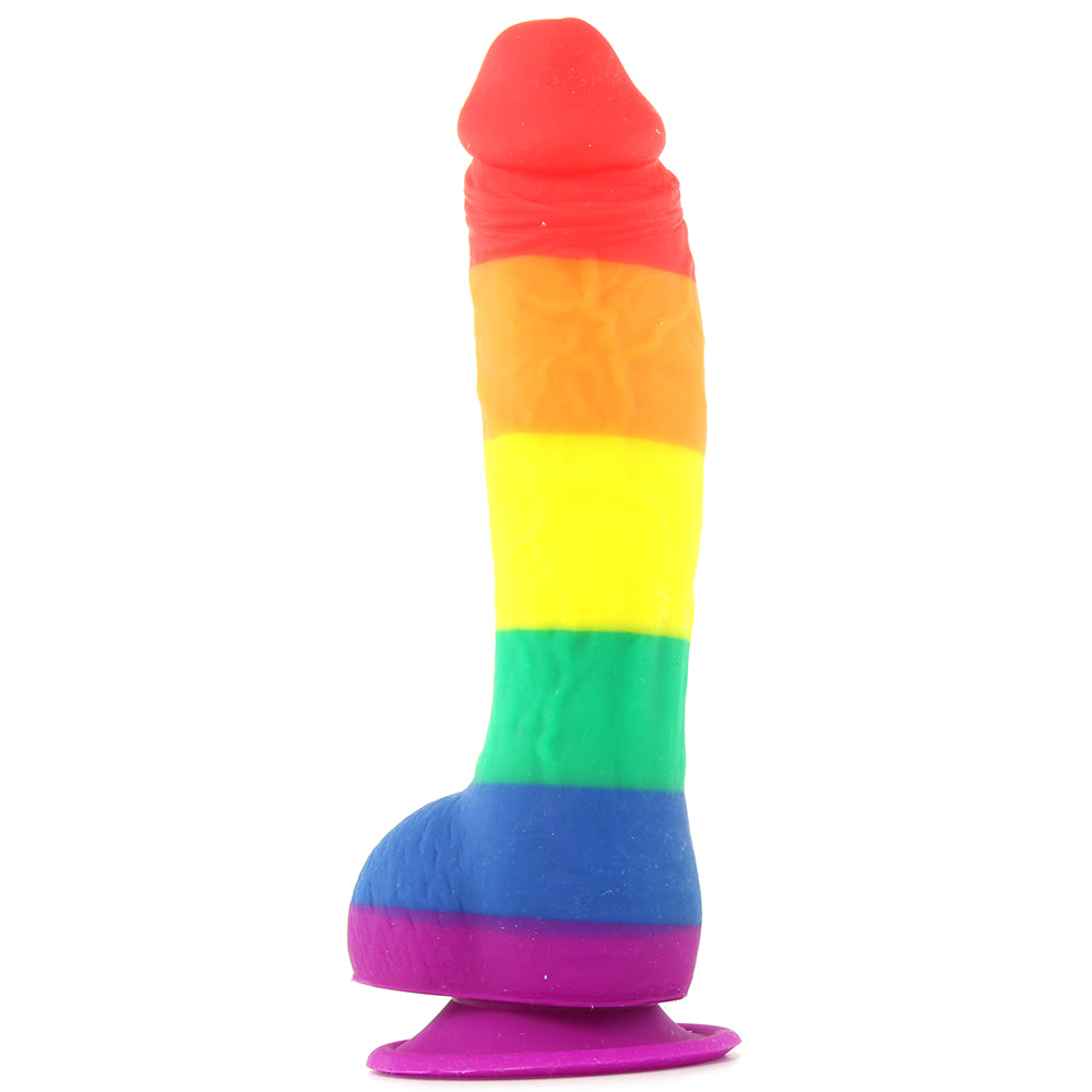 Pride edition 6 inch Silicone Dildo