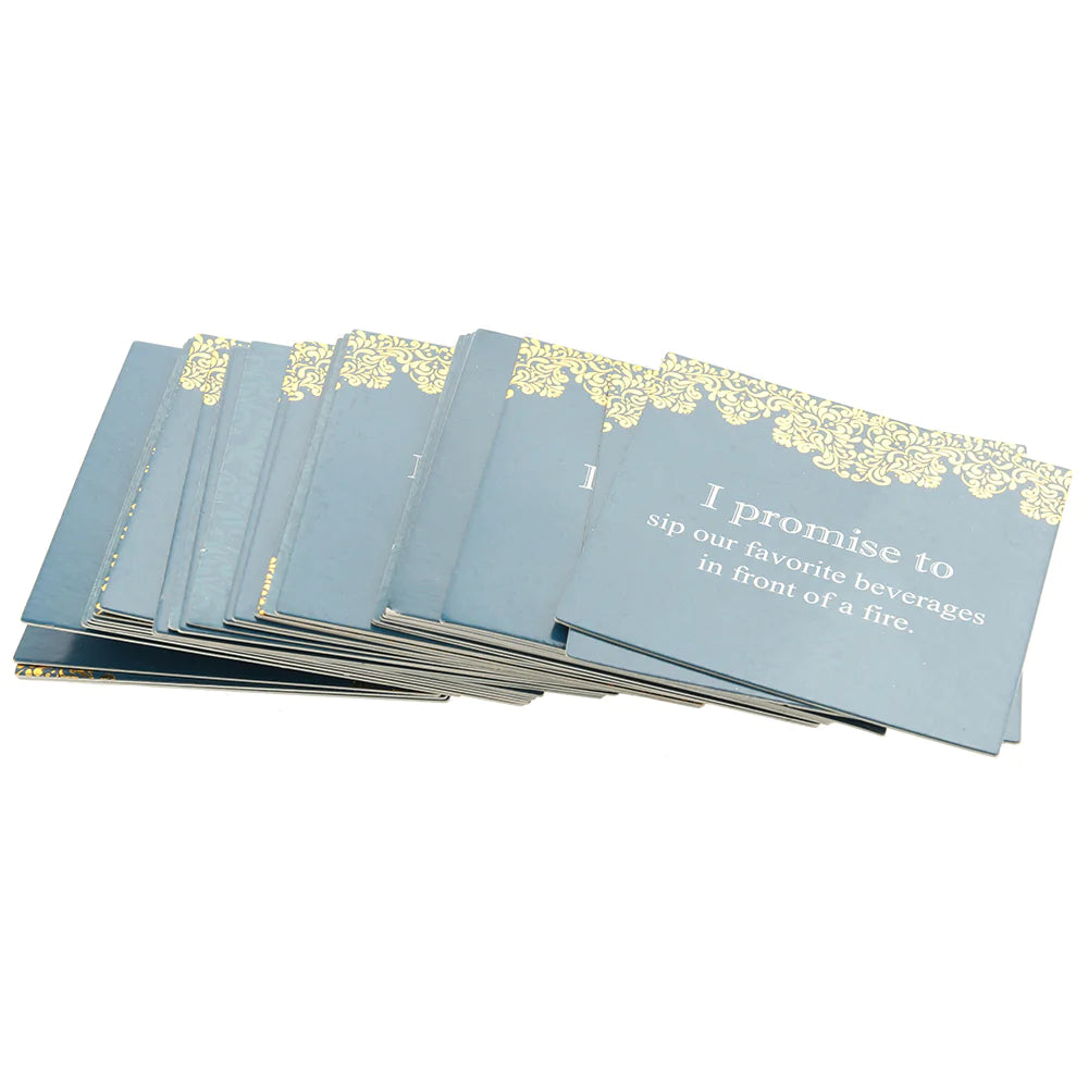 Romantic Boudoir Promises Cards