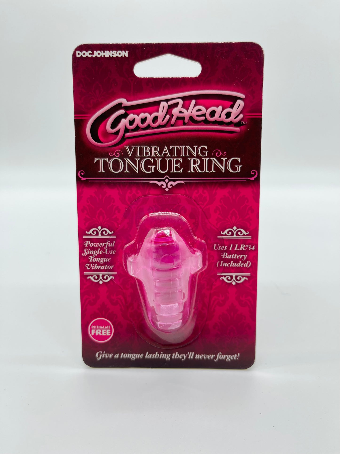 Vibrating Tongue Ring by GoodHead